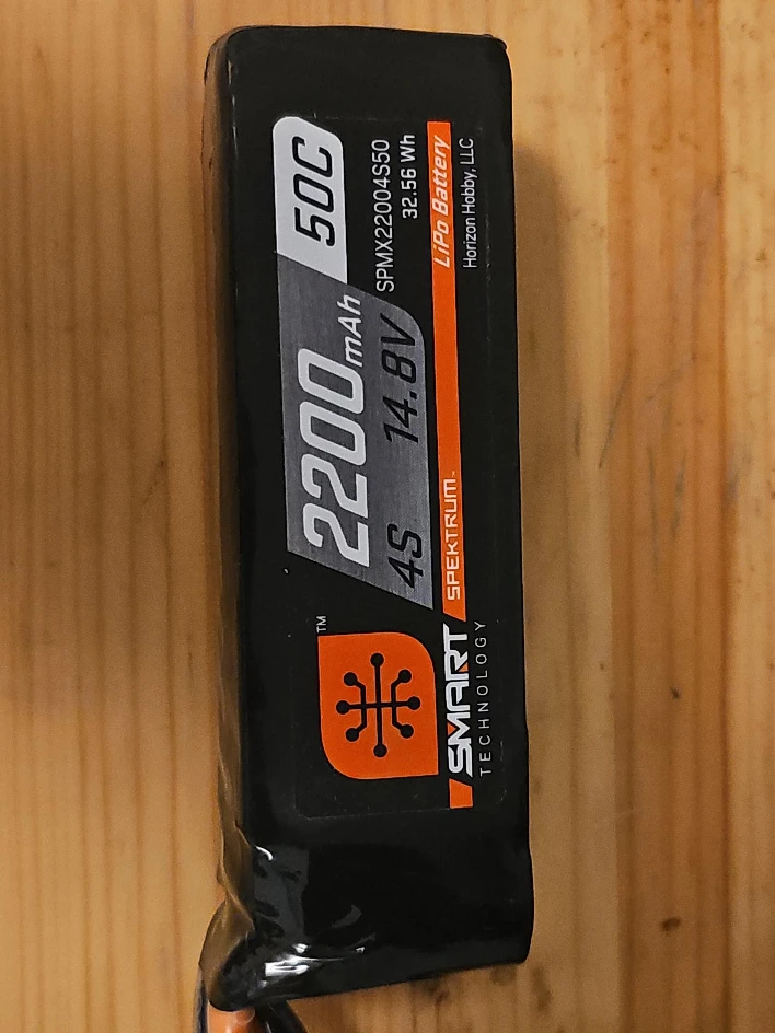 Spektrum 2200mAh 4S 14.8V LiPo Battery image indicator(1)
