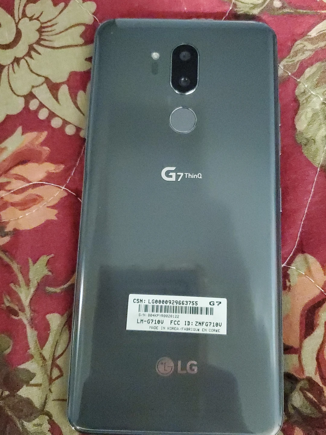 LG G7 ThinQ Smartphone