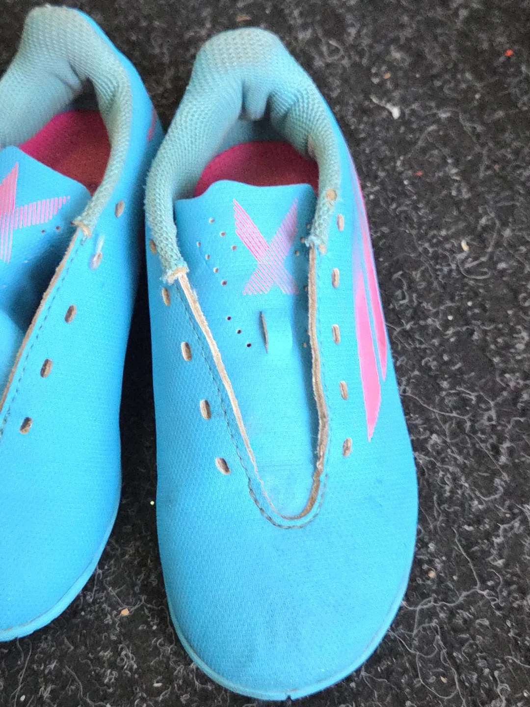 Adidas X Speedportal.4 Kids' Soccer Shoes - Blue