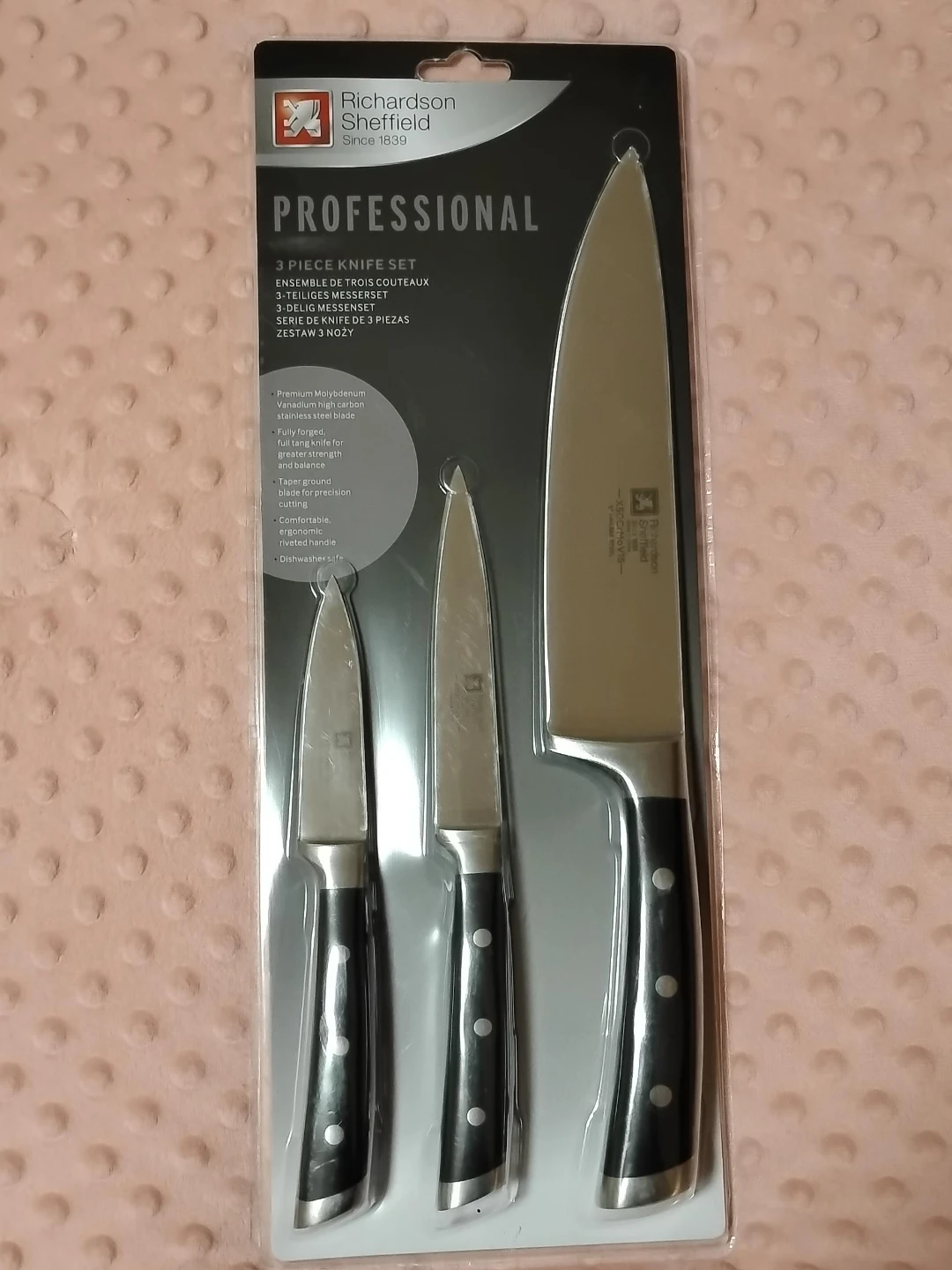 Richardson Sheffield Professional 3-Piece Knife carrots 🥕