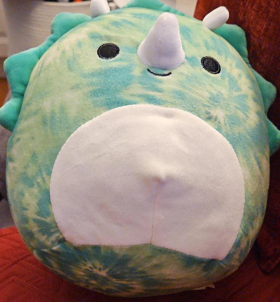 Squishmallows Tenzing Triceratops Plush