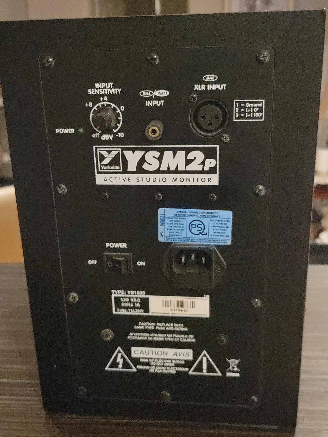 Yorkville YSM2P Active Studio Monitor