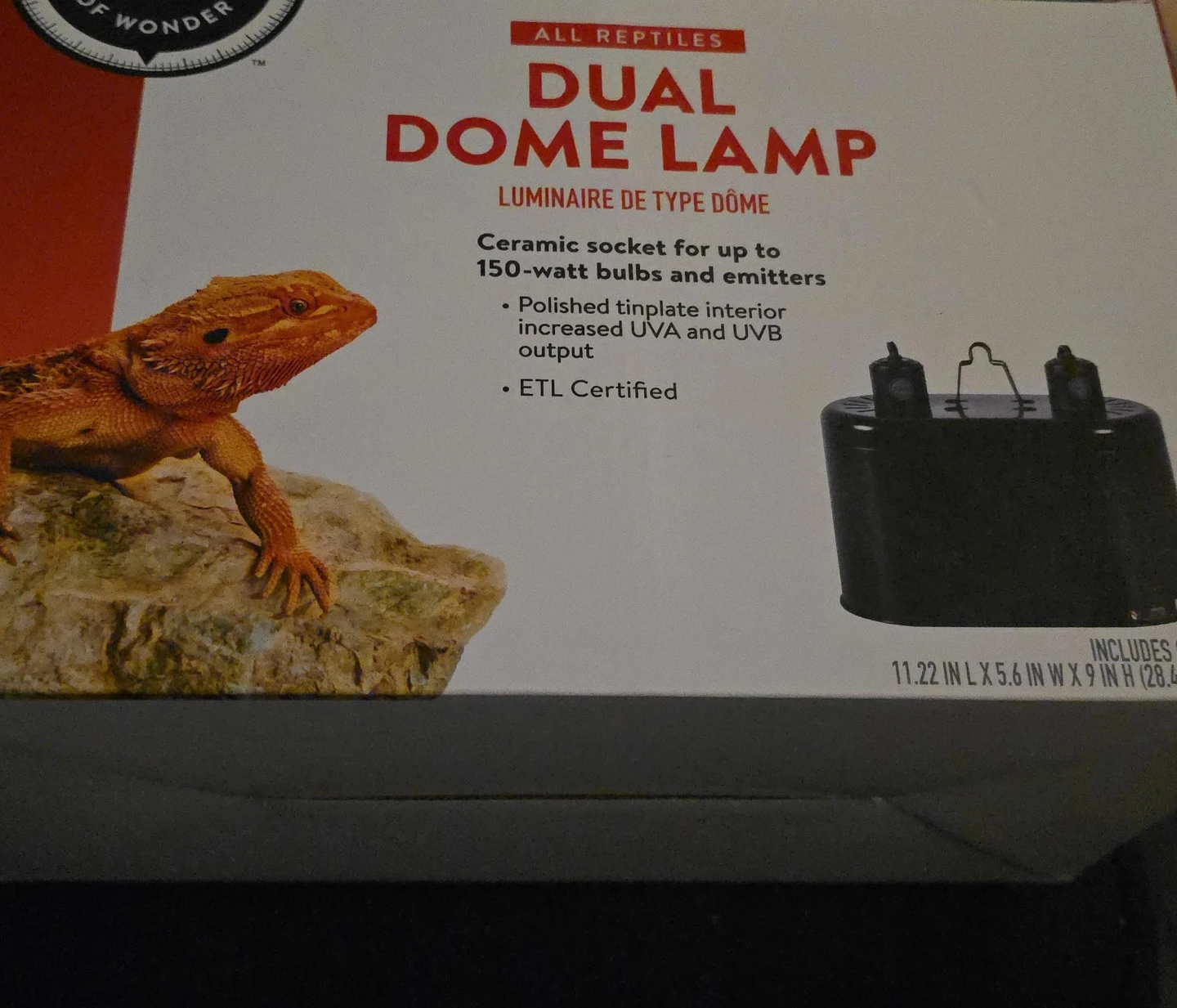 All Reptiles Dual Dome Lamp