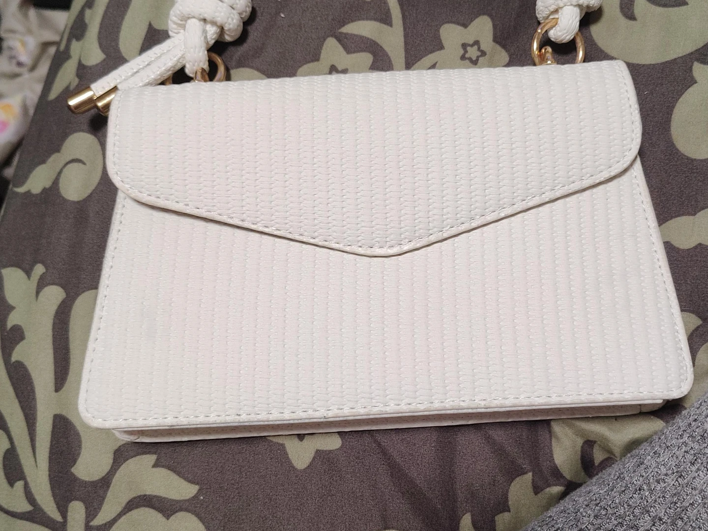 White Handbag