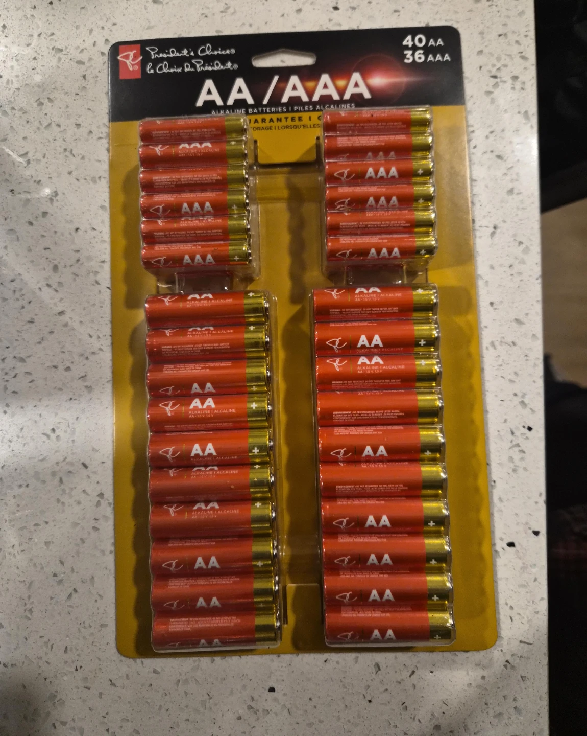 President's Choice AA/AAA Batteries
