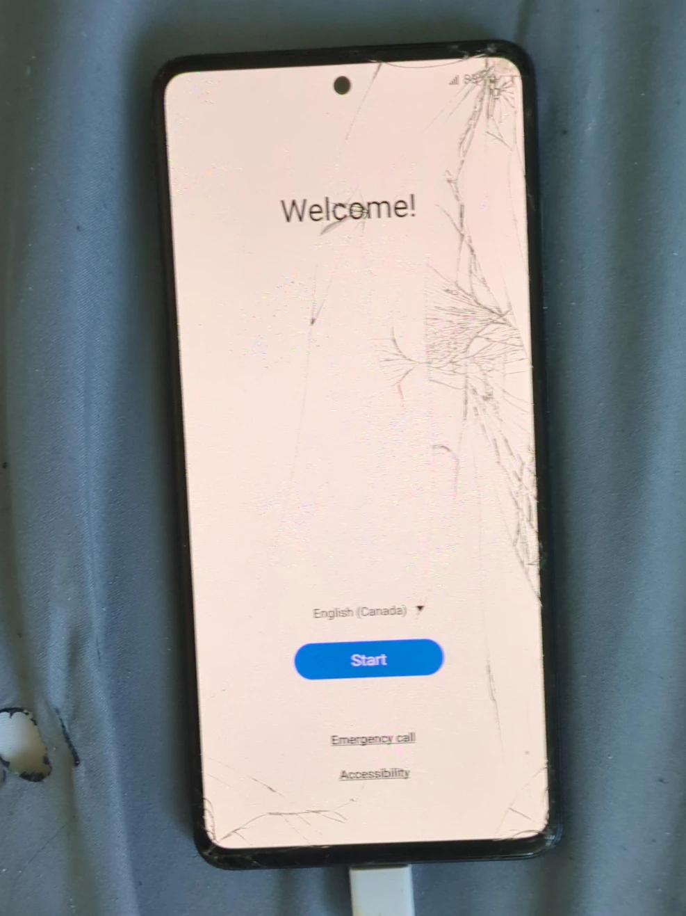 Samsung A51 Cracked Screen "#Cleanout