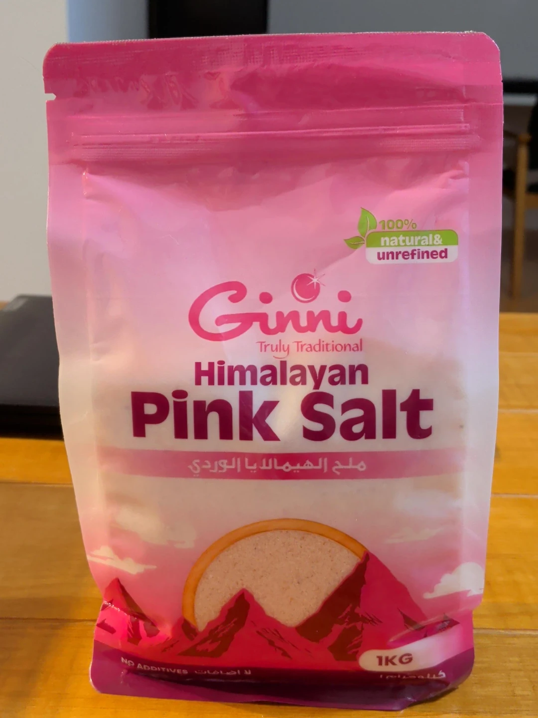 Ginni Truly Traditional Himalayan Pink Salt 1KG