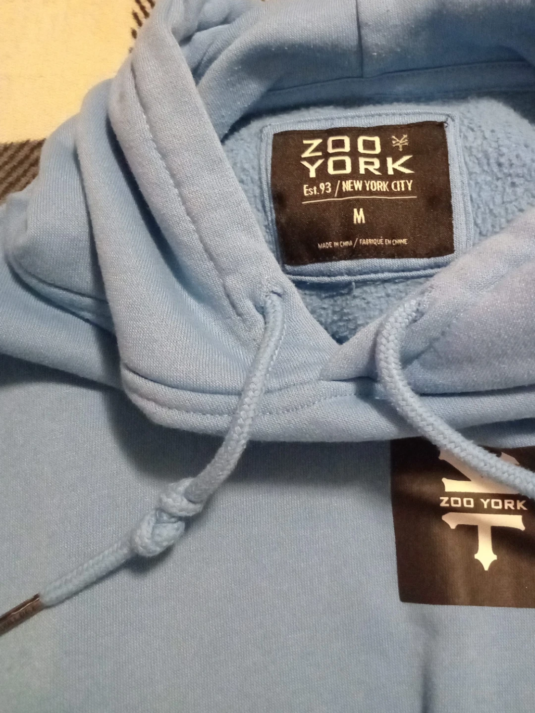 Zoo York Hoodie - Size M - Light Blue