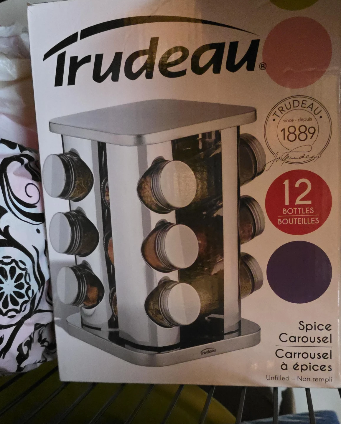 Trudeau Spice Carousel - 12 Bottles - photo 2