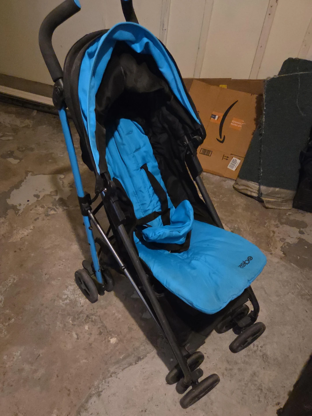 Zobo Blue Umbrella Stroller