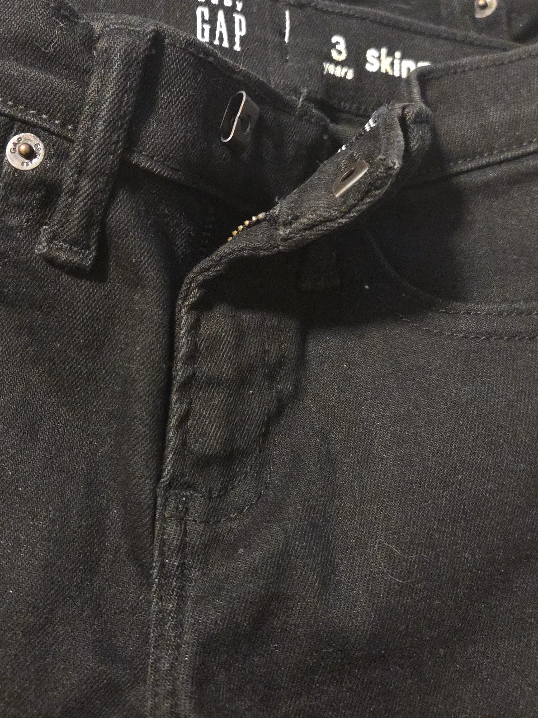 Baby Gap Black Skinny Jeans - Size 3 Years