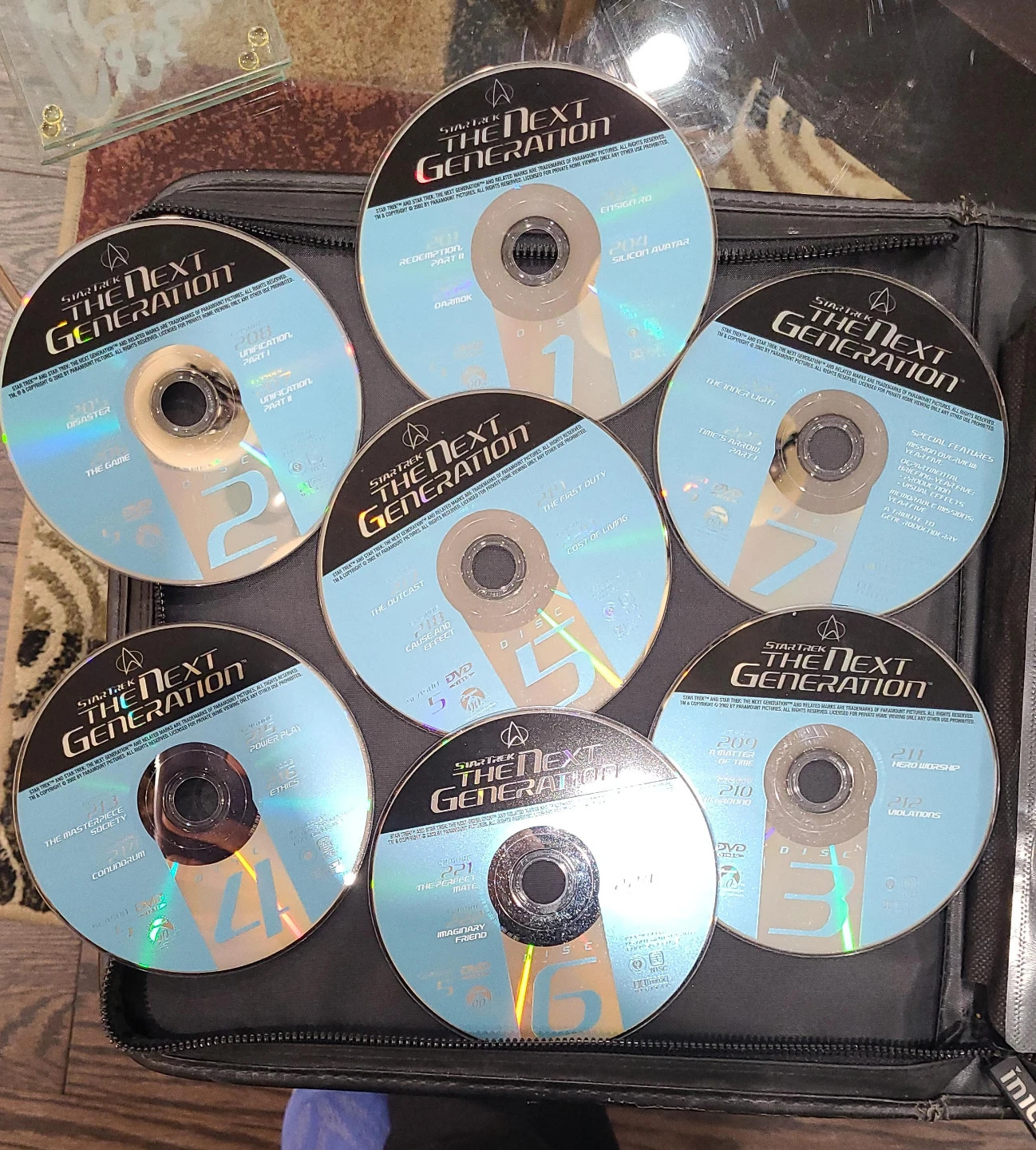 Star Trek: The Next Generation DVDs 5th season