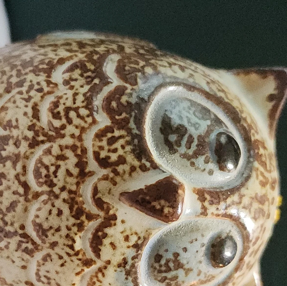 Ceramic Owl Figurine