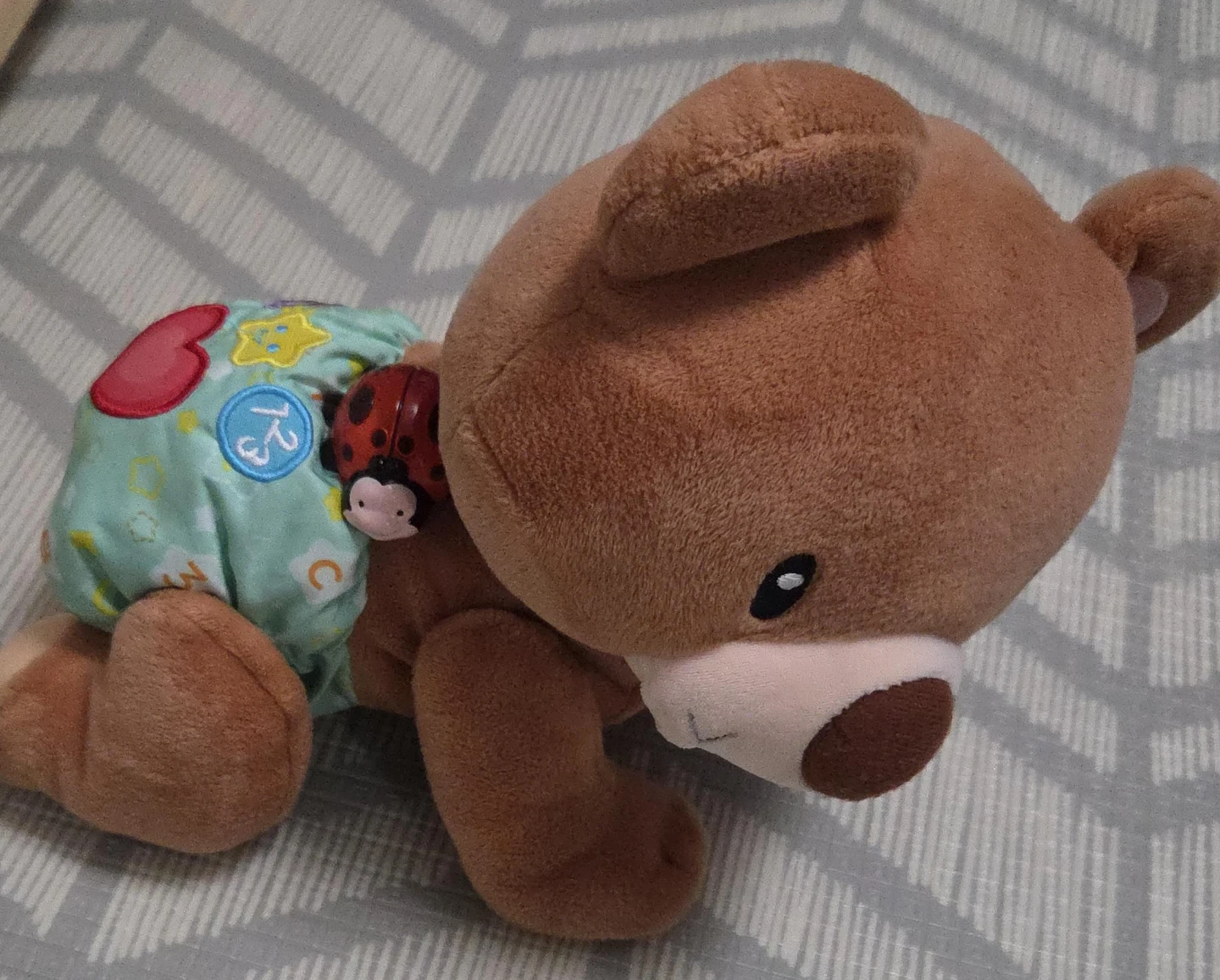 Chicco Crawl Along Musical Toy Bear