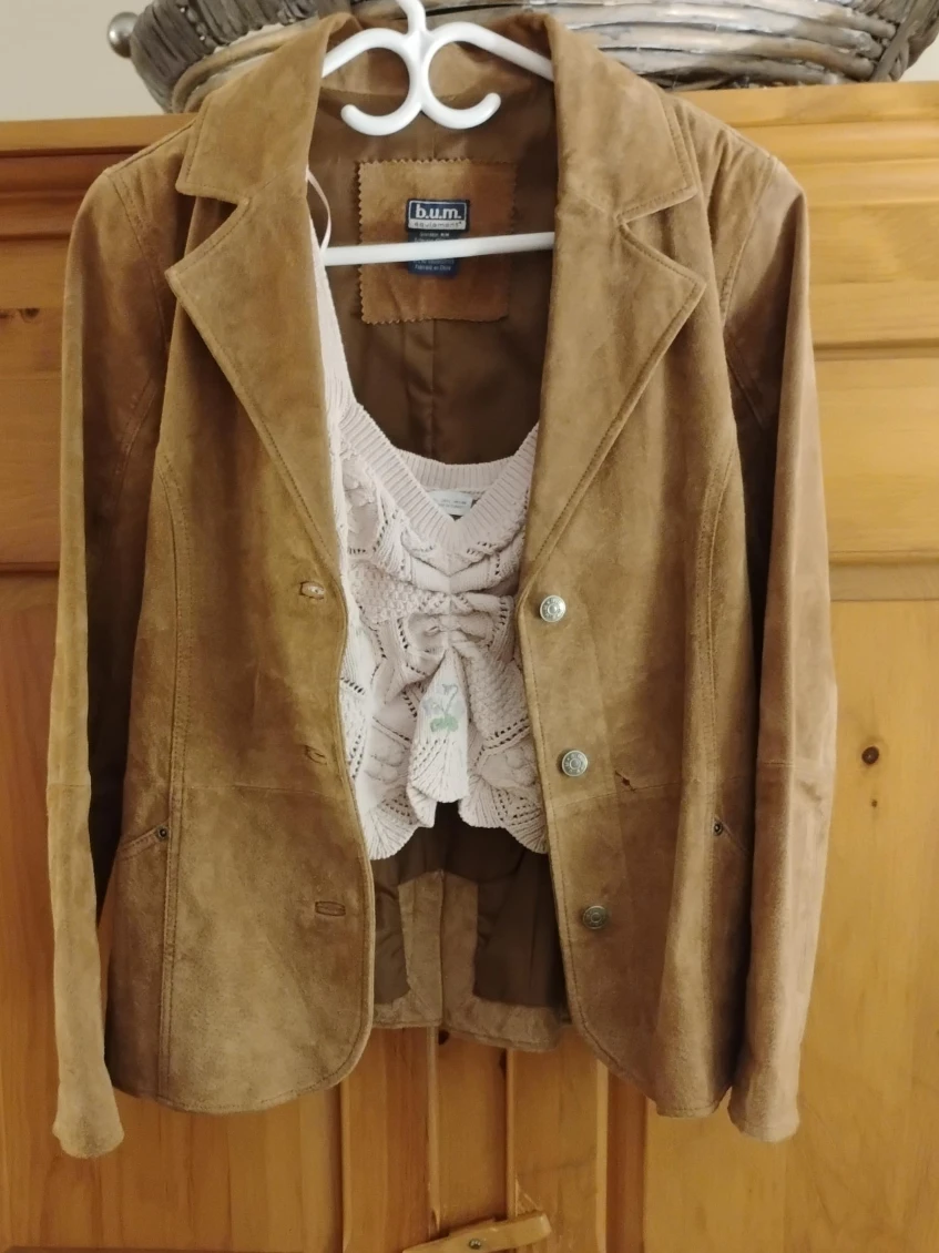 B.U.M. Equipment Suede Blazer - Size M