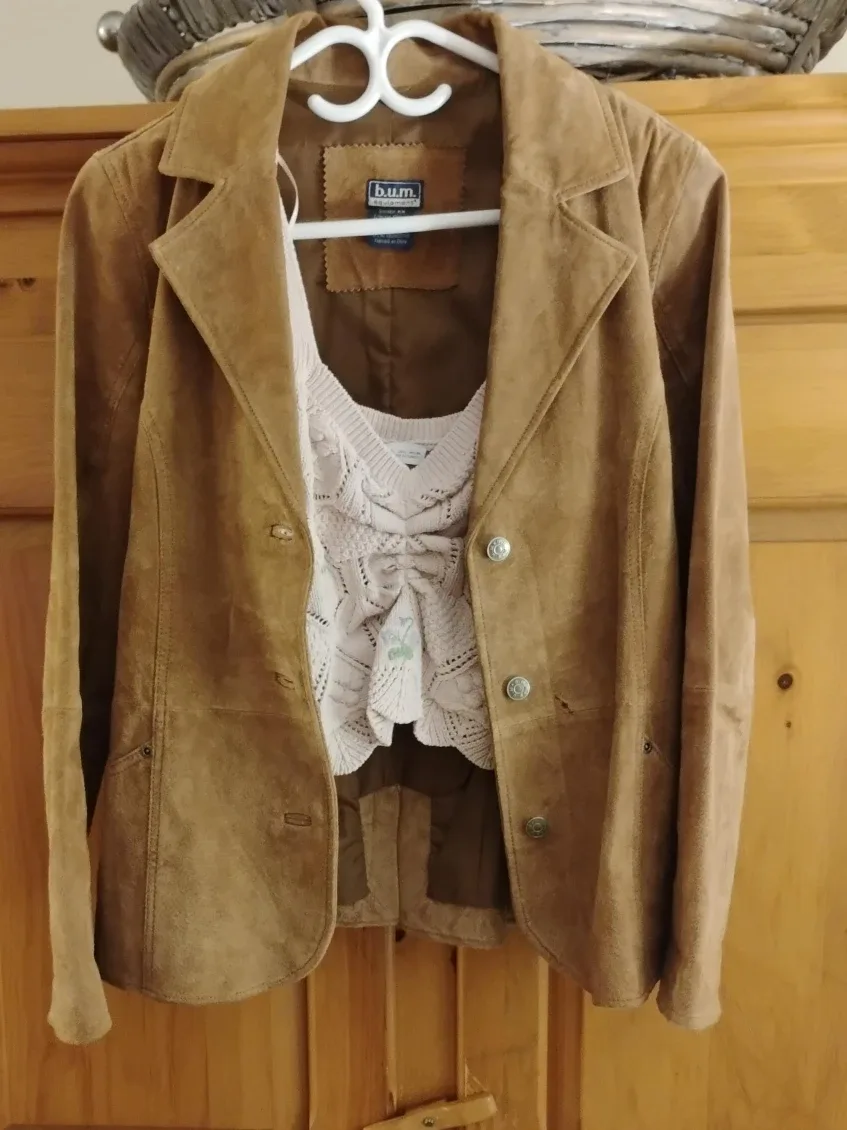 B.U.M. Equipment Suede Blazer - Size M