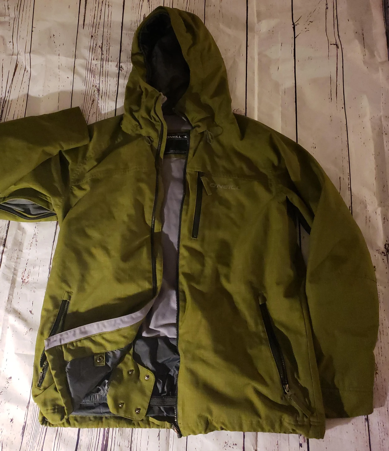 O'Neill Olive Green Jacket #Cleanout image indicator(1)