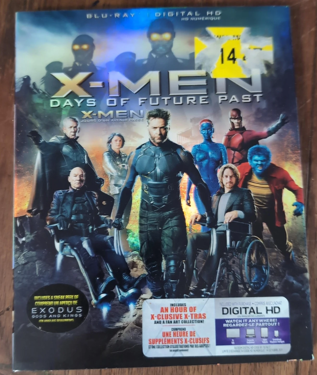 X-Men: Days of Future Past Blu-ray + Digital HD