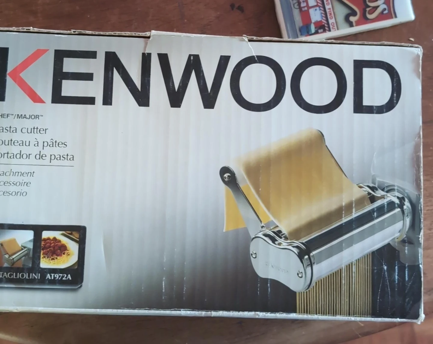 Kenwood Chef/Major Pasta Cutter AT972A - New in Box! image indicator(1)