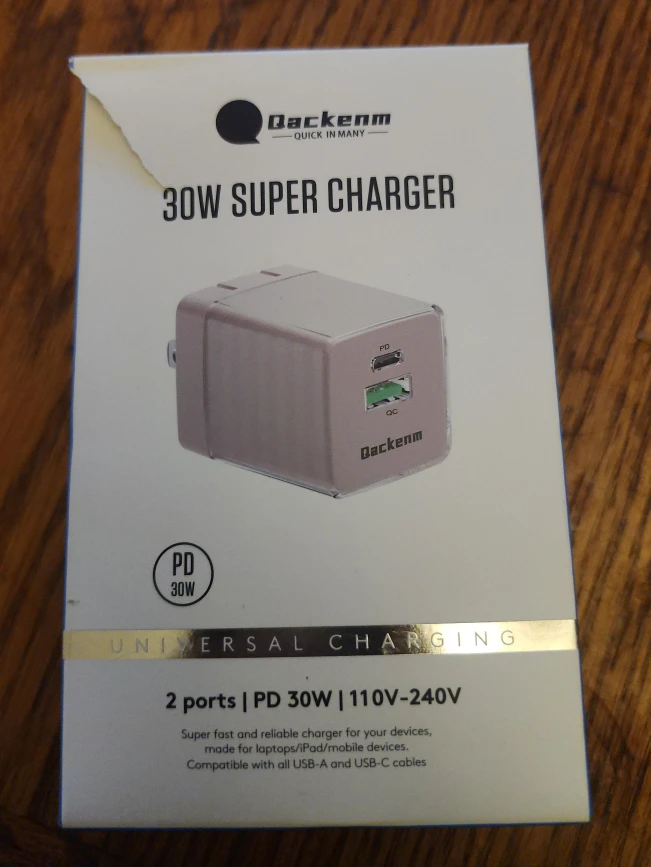 Dackenm 30W Super Charger - Universal Charging image indicator(7)