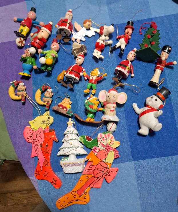 Vintage Christmas Ornaments - Mixed Lot