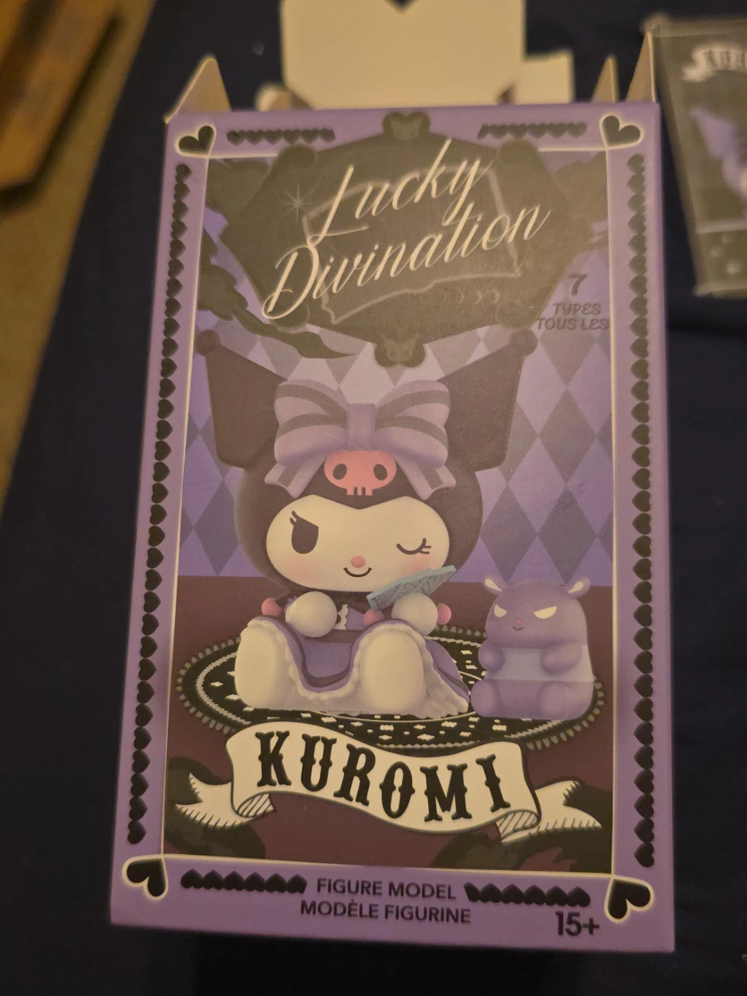 Kuromi Lucky Divination Figure Model - New in Box!