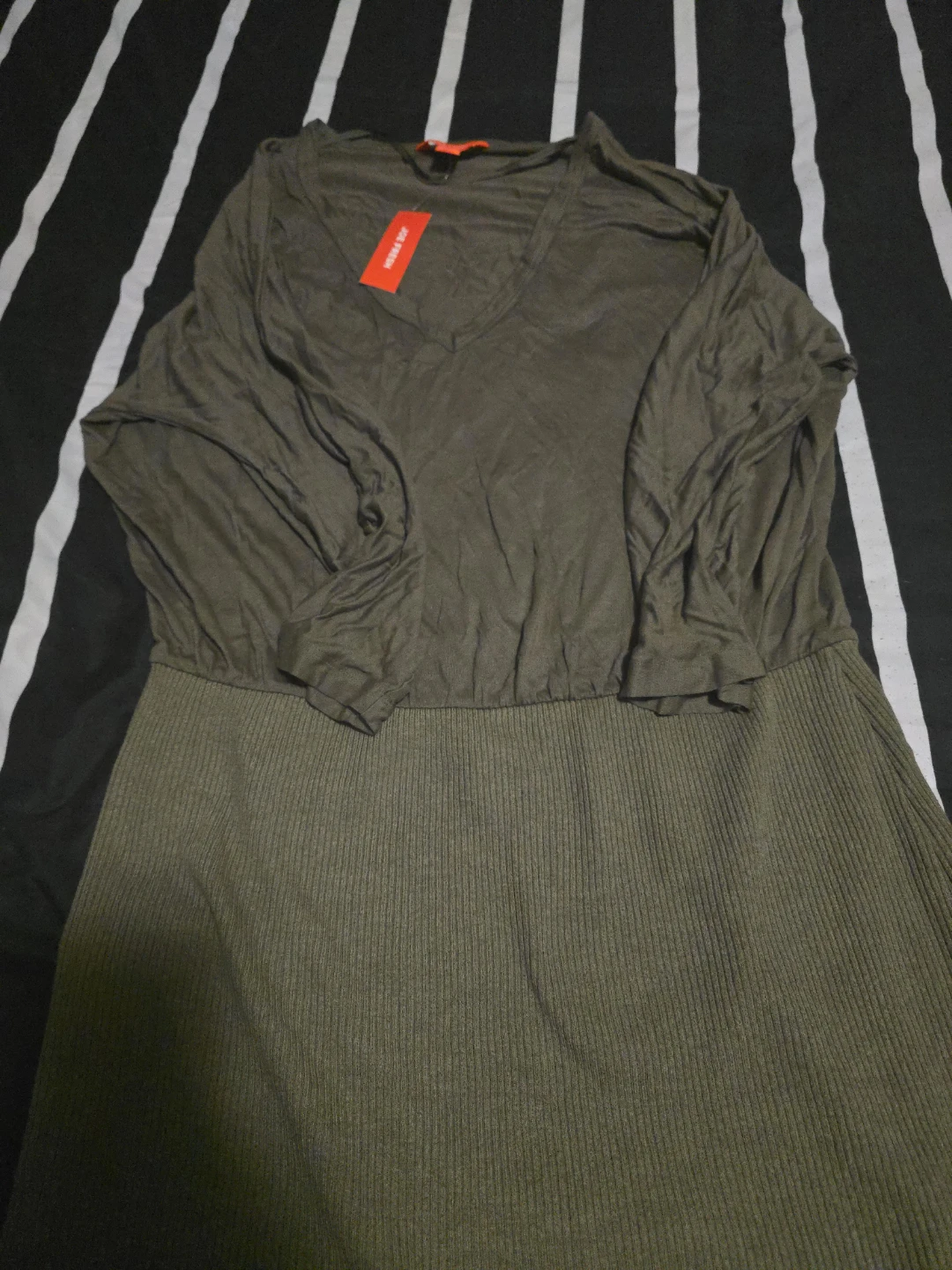 Joe Fresh Olive Green Dress
