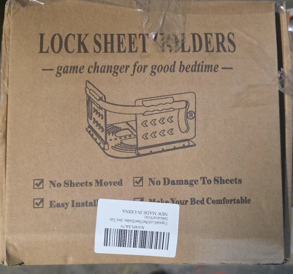 Lock Sheet Holders - Game Changer!