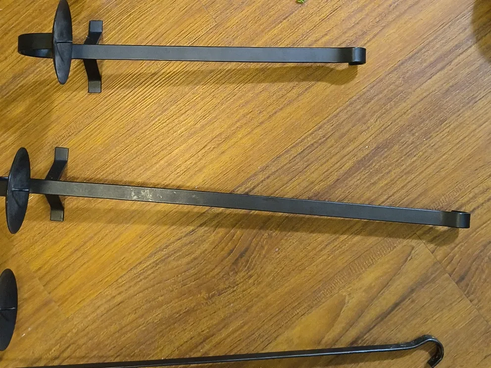 Black Metal Candle Holders