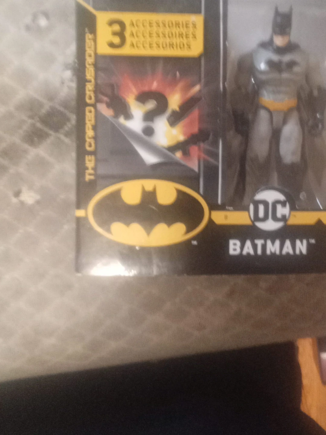 DC Batman The Caped Crusader Action Figure