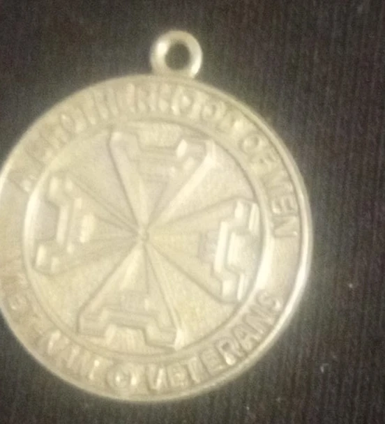 Brotherhood of Men Catholic War Veterans Medal