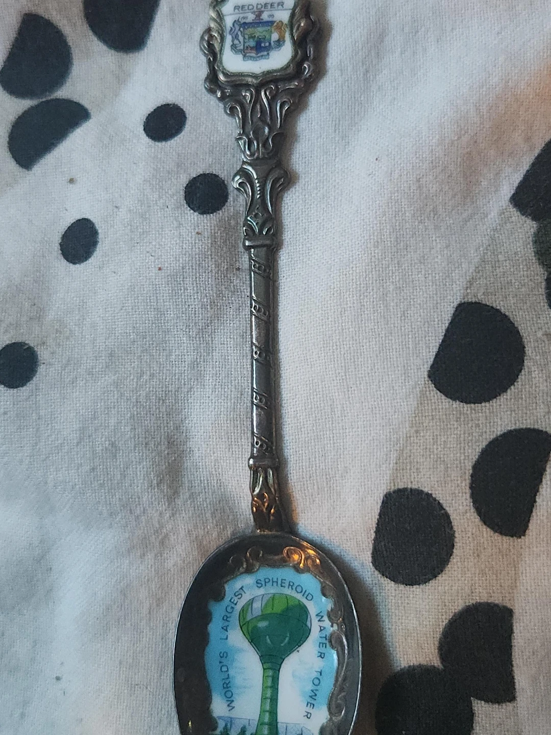 Red Deer Souvenir Spoon