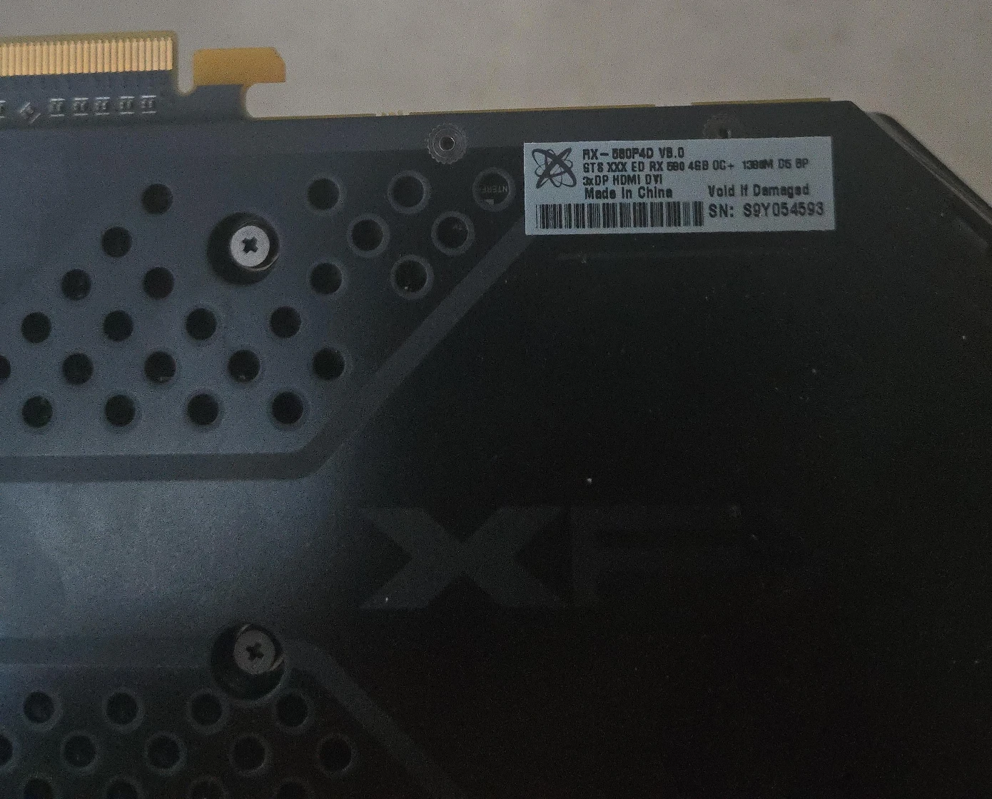 XFX RX-580P4D V8.0 Graphics Card #Cleanout