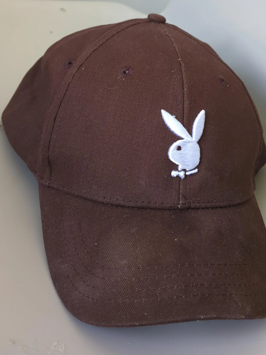 Playboy Brown Baseball Cap "#Cleanout