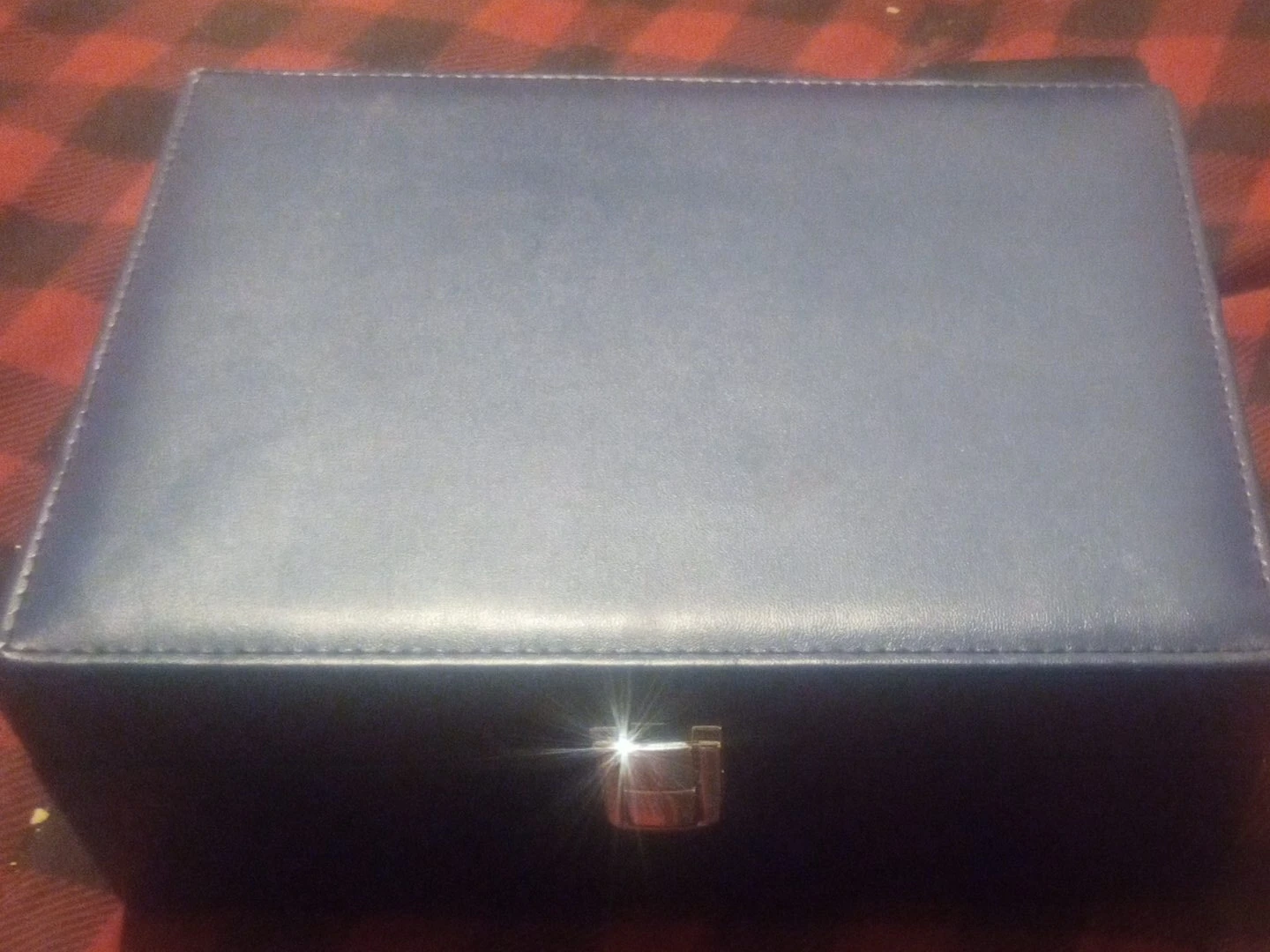 Blue Leather Box