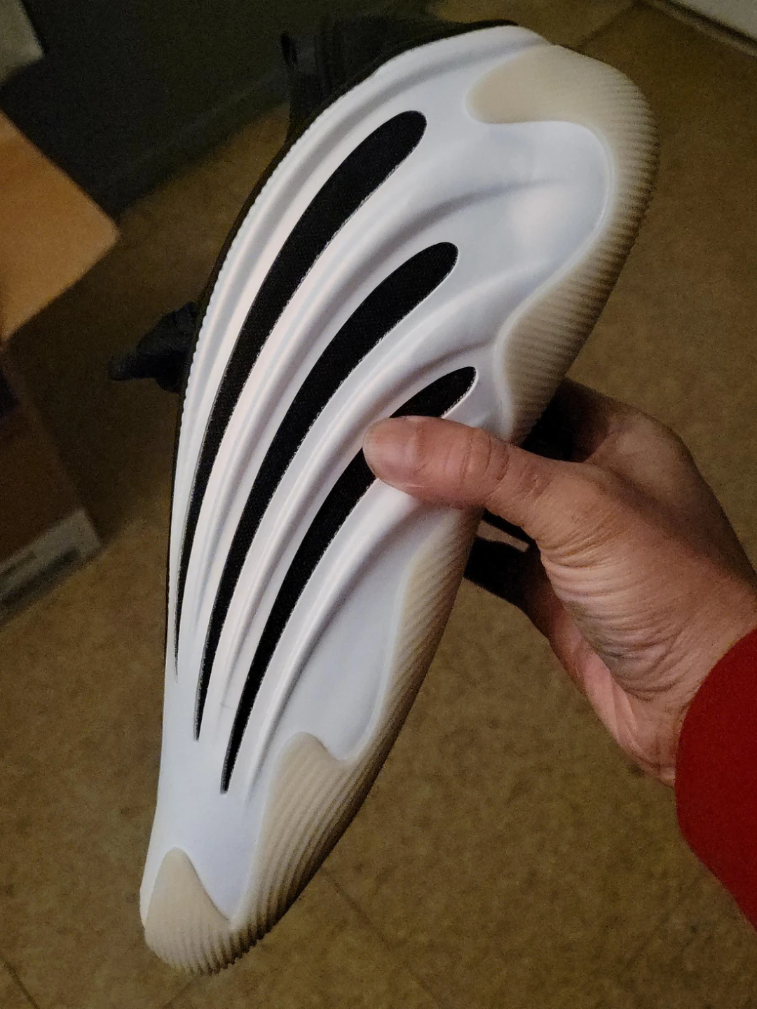Adidas Adifom Q Black/White Shoe