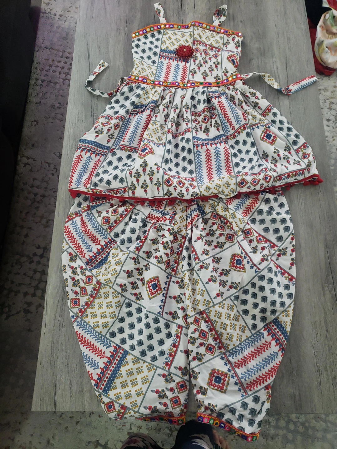 Kids Ethnic Dress with Pants