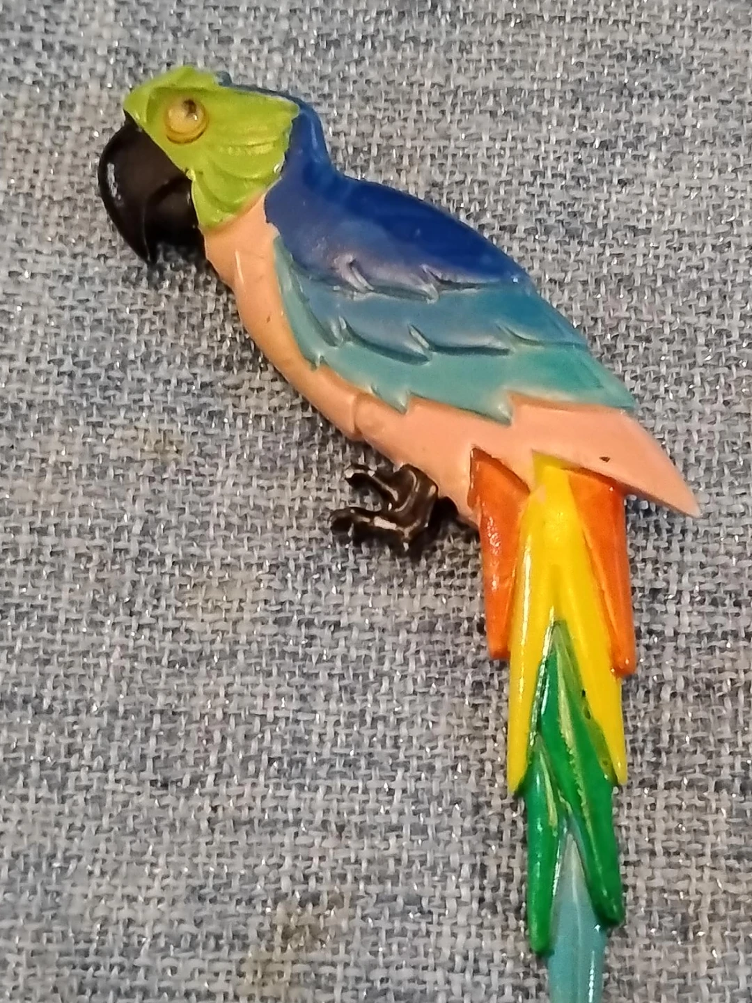 Parrot Pin Brooch - Fun & Colourful!