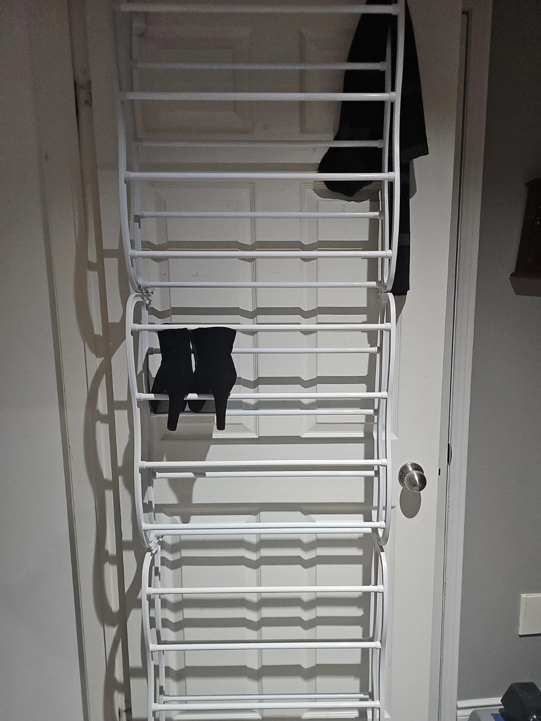 #Gifting Free Over-the-Door Shoe Rack - White