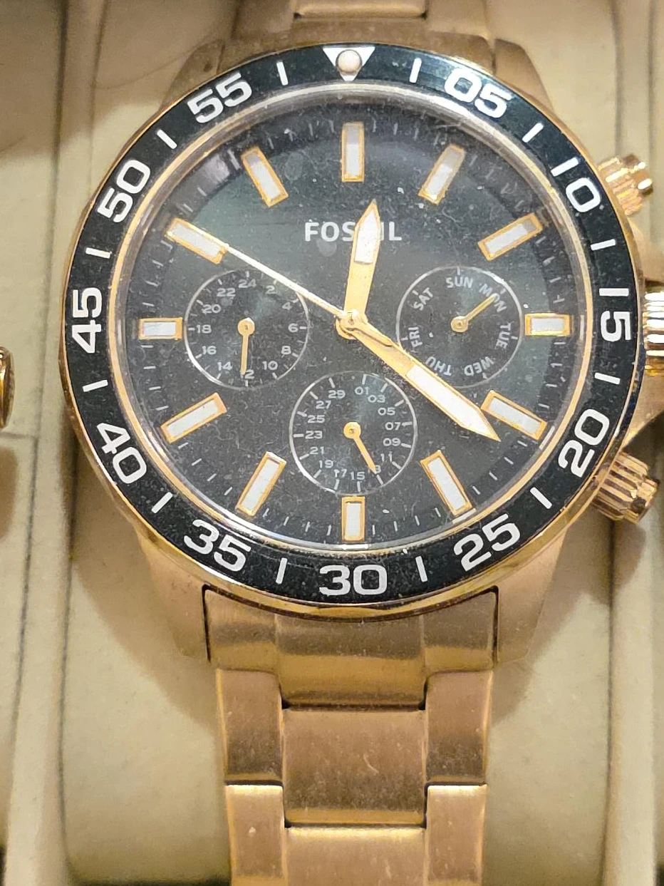 Fossil Gold Watch