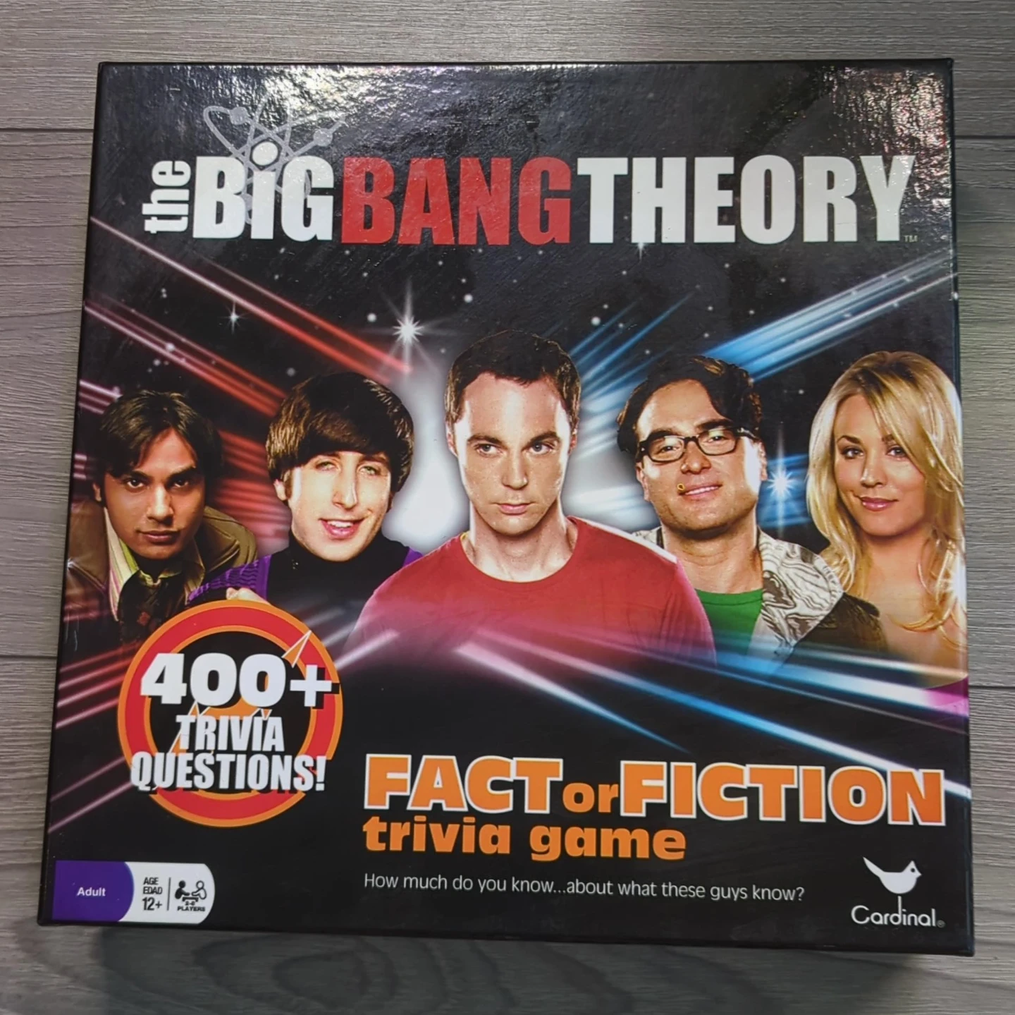 The Big Bang Theory Fact or Fiction Trivia Board Game