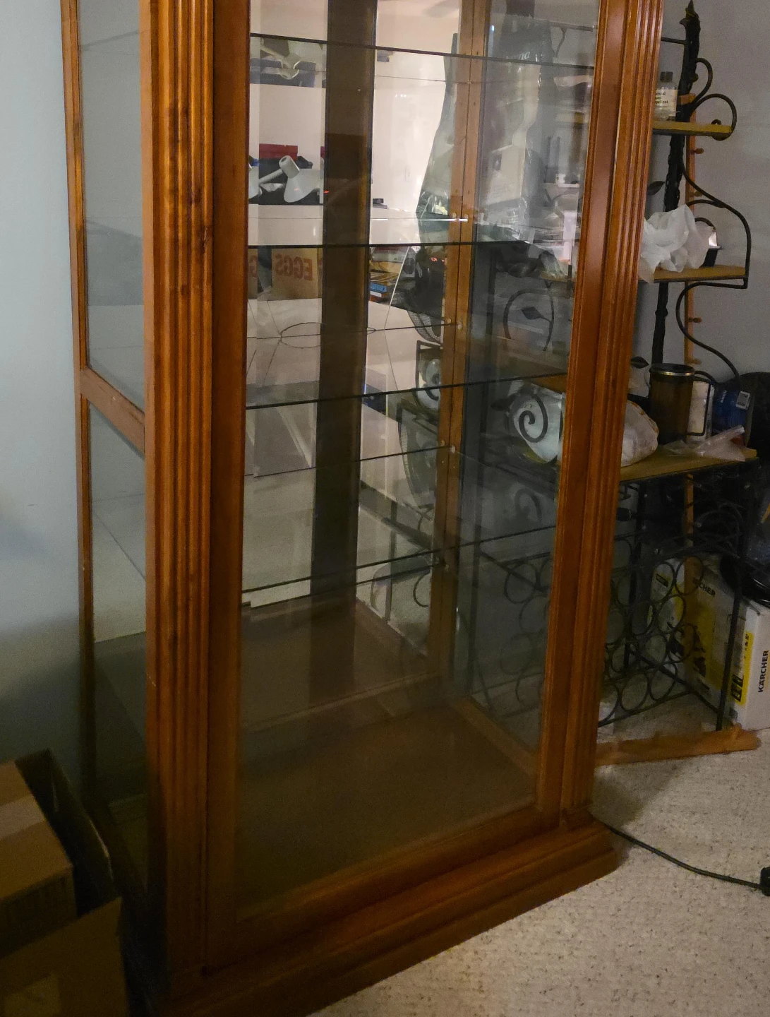 Wooden Display Cabinet