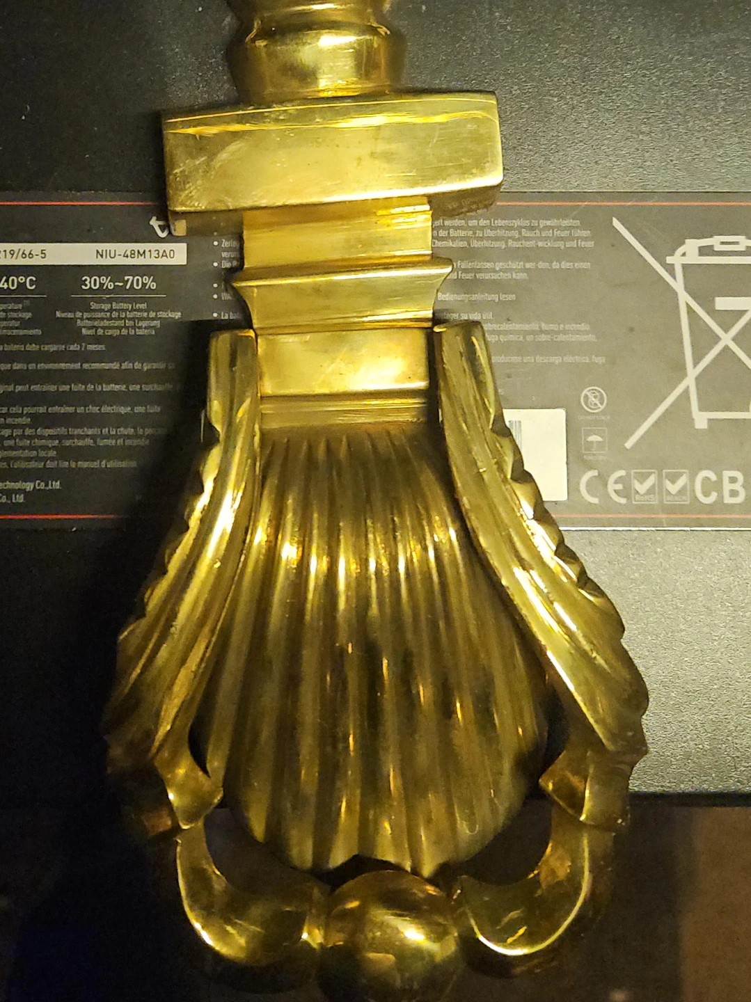 Vintage Brass Door Knocker