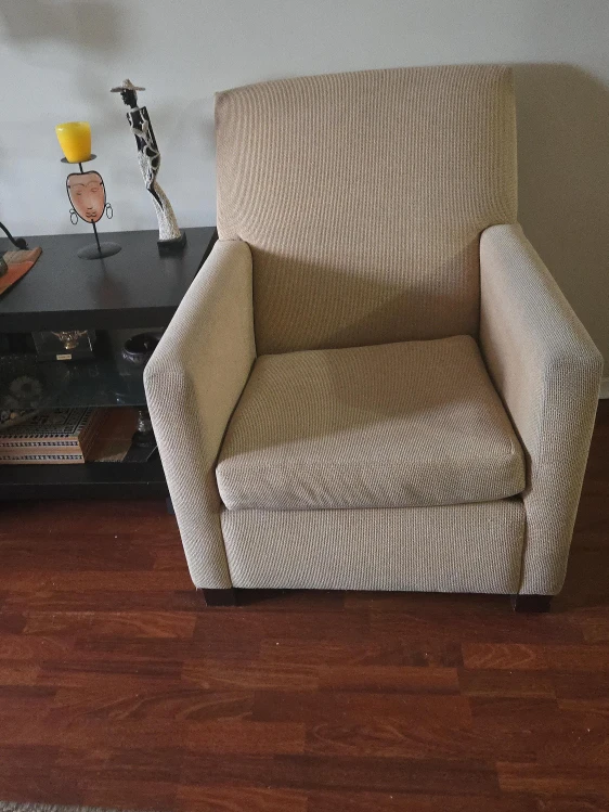 Beige Armchair