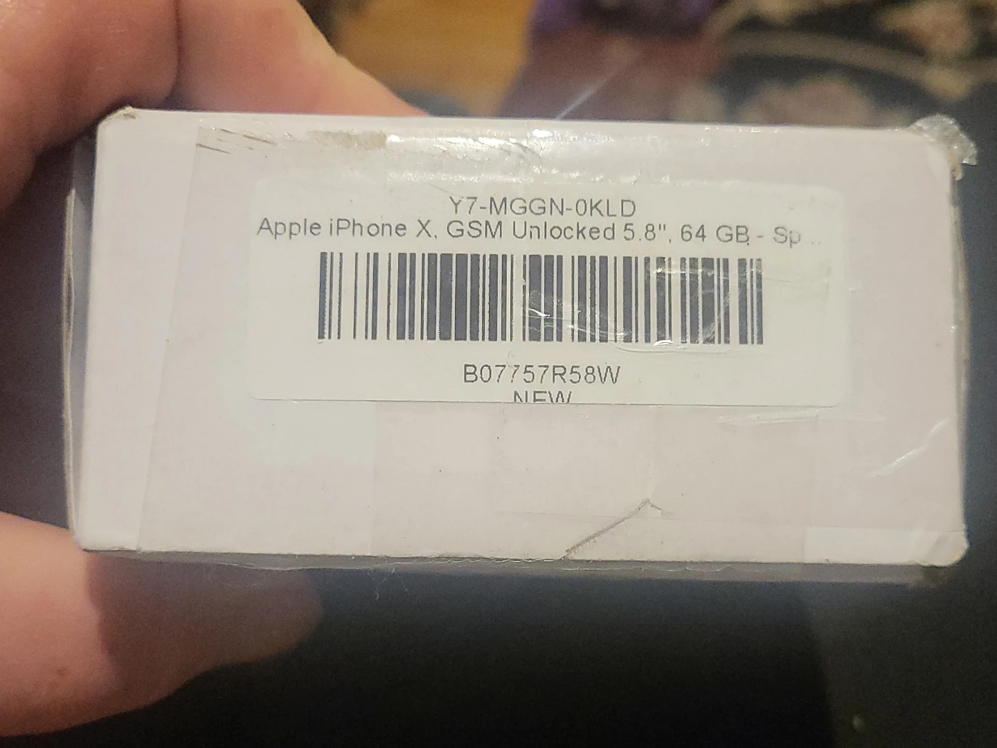 New Apple iPhone X, GSM Unlocked 5.8" 64 GB