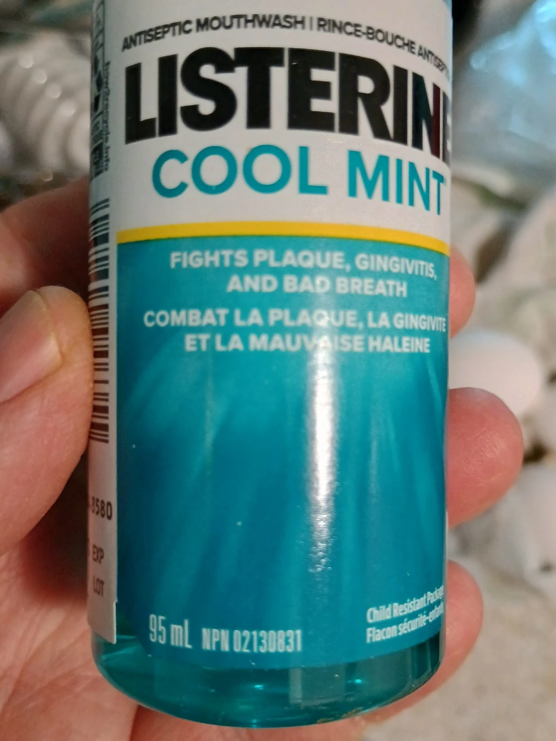 Listerine Cool Mint Antiseptic Mouthwash 95 mL