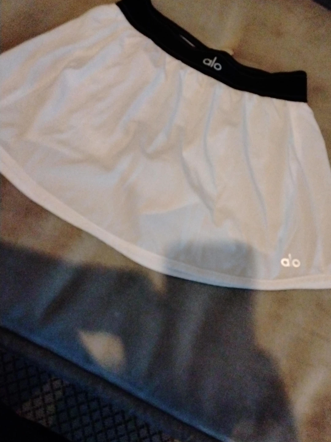 ALO White Skirt
