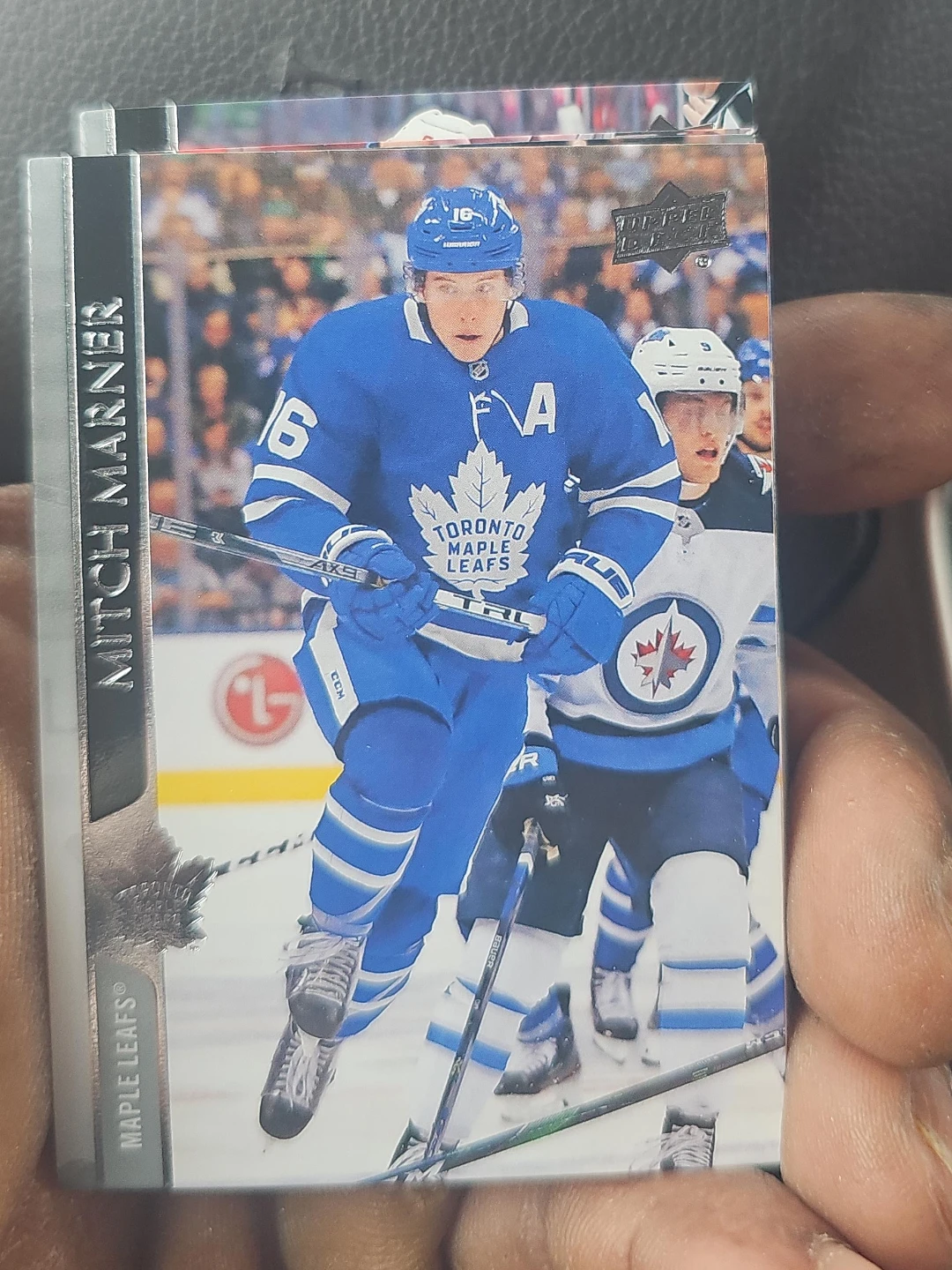Mitch Marner Maple Leafs Upper Deck Hockey Card