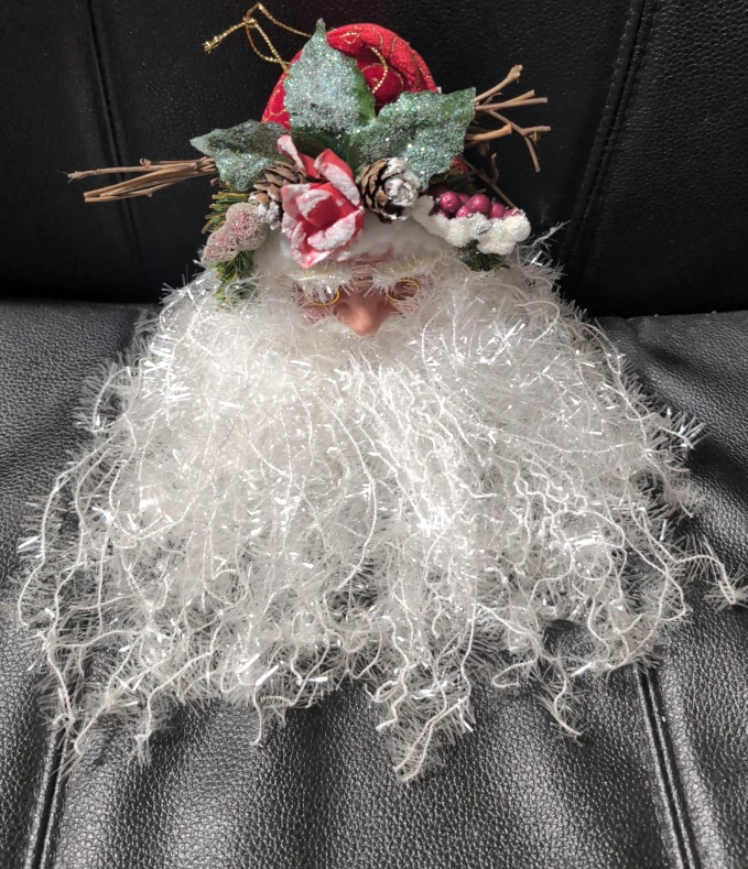 Christmas Santa Head Decorative
