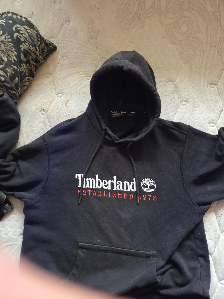 Timberland Black Hoodie, Size XL